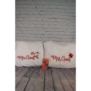 Mr & Mrs Claus Pillowcase Set